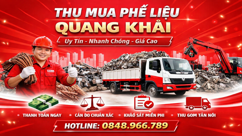 thu mua phế liệu Quang Khải